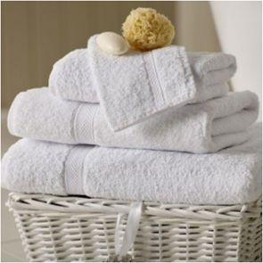 White Gomez Cotton Bath Towel