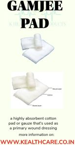 Sterile gauze pads
