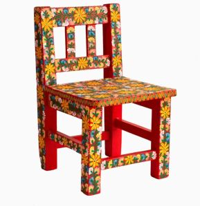 Hotel Printed Wooden Chair