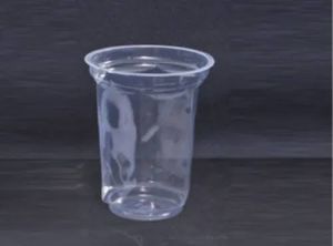 Plastic disposal glass Hexa 300 ml 3,5 gram