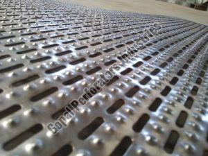 Mild Steel Embossed Perforated Sheet