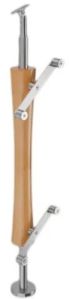 MGAB36 Wooden & Stainless Steel Baluster