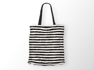 Striped Tote Bag