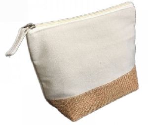 Jute Cosmetic Bag