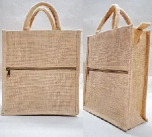 Plain Jute Lunch Bag