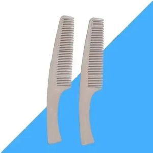 Hotel White Plastic Hair Comb