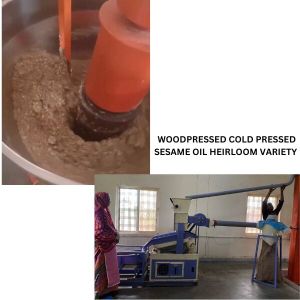 Wood Pressed White Sesame Oil
