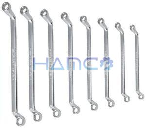 Elliptical Ring Spanner 8 Pcs Set