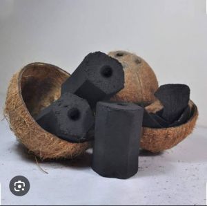 Hexagonal Shape Coconut Shell Briquettes