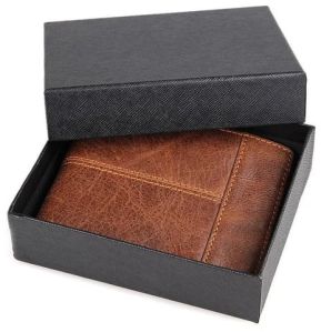 Black Square Wallet Packaging Box