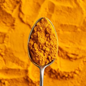 yellow turmeric powder