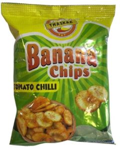 Thaskaa Tomato Chilli Flavour Banana Chips