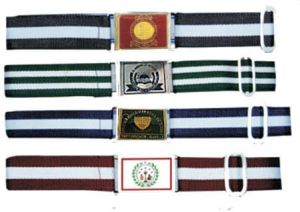 school uniforms belts