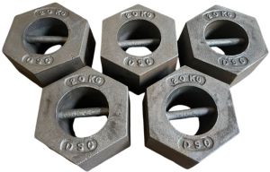 Cast Iron Standard Weight with Stamping