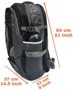 Black & Grey Onstars Trekking Rucksack Bag
