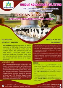 Anaerobic Bio Culture For Dairy Wastewater Treatment