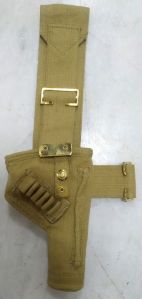 WWII British Webley Pistol Drop Leg Holster