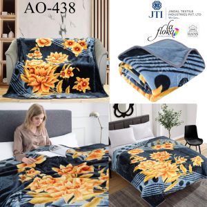 Double Bed Printed Blanket