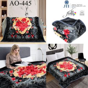 Double Bed Printed Blanket