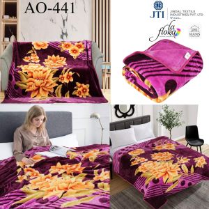 Double Bed Printed Blanket