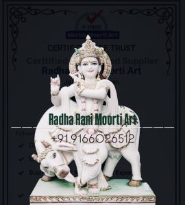 Marble Gau Gopal Ji Moorti