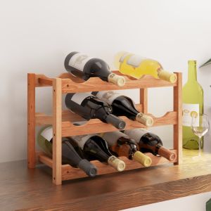 Wooden Wine Bottle Stand