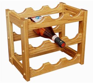 Wooden Wine Bottle Stand