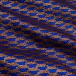 Cobalt Blue Plain Silk Fabric