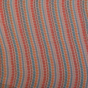 Half White Printed Georgette Fabric