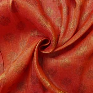 Orange Spun Tissue Fabric