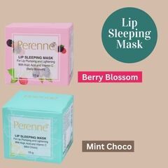 Perenne Lip Sleeping Mask (Berry blossom & Mint Choco)