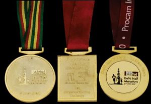 multiple shape sports medals