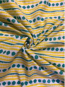 Yellow and Green Stein Fragment Tapestry fabric