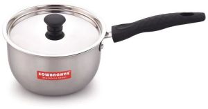 SS Saucepan with lid - 1 Ltr