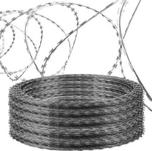 2.5mm Galvanized Iron Razor Wire