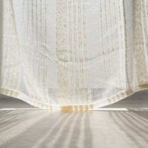 Mirror Work Fabric Curtain