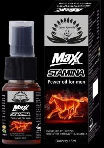 Maxx Stamina Oil 15ml Qasmi Ayurveda