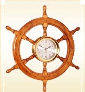 Ship Wheel & Porthole Clocks