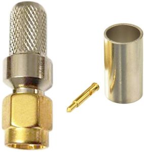 SMA Connector N Male for LMR 400 RF Coaxial Cable