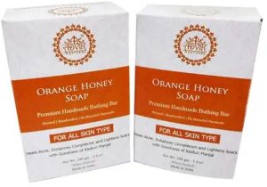 Orange Honey Handmade Bath Soap