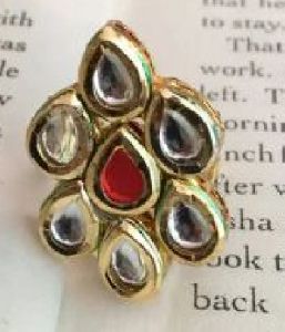 Sukanya Kundan Statement Ring