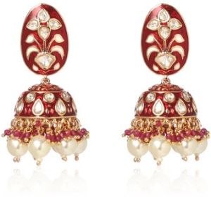 Ratnaprabha Woman Jhumka Earrings