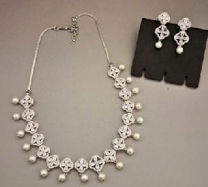 Zevarly Emiliya AD Necklace Set