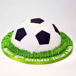 Football Theme Cake Fondant