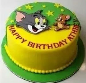 TOM & JERRY THEME CAKE