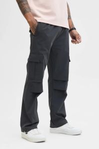 CHARCOAL GREY RELAXED FIT CARGO Pants