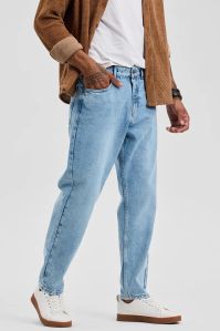 LIGHT BLUE BAGGY FIT Men JEANS