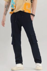 NAVY CORDUROY Mens CARGO PANTS