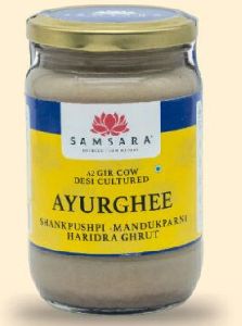 Shankpushpi-Mandukparni Haridra Ghurat Ayurghee - 250ml