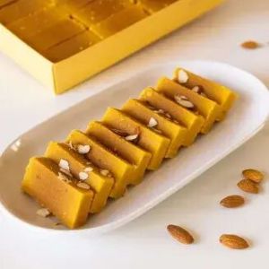 Badam Mysore Pak Sweet